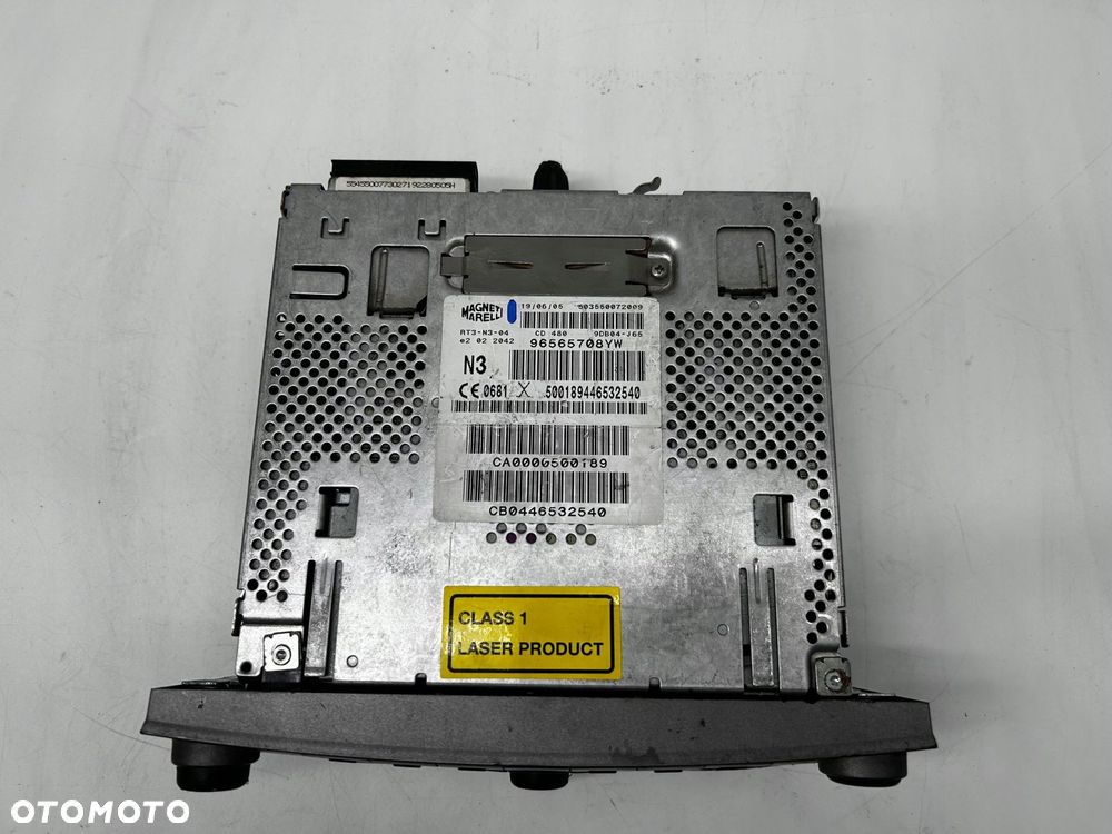 radio odtwarzacz peugeot 407 96565708yw - 3