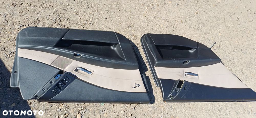 BMW e61 fotele skóra w kolorze amethyst EUROPA boczki kanapa - 12