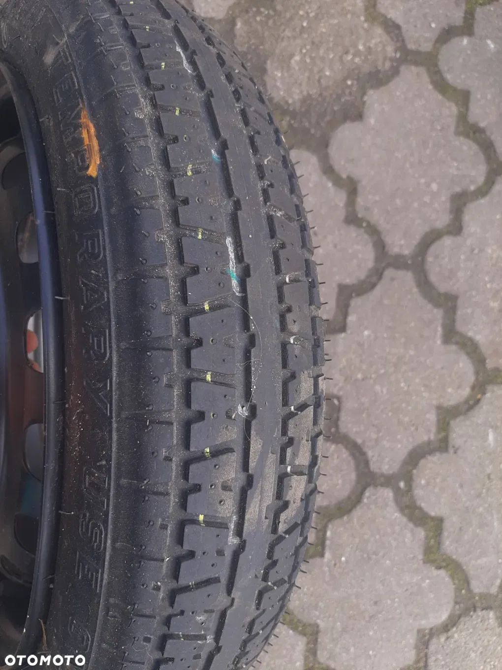 Micra K13 koło zapasowe dojazdowe 115-70-14 4x100 Nissan - 3