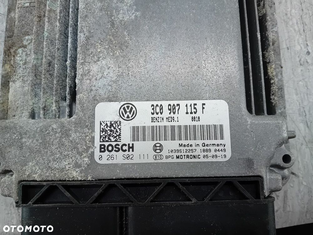 KOMPUTER, STEROWNIK VW PASSAT B6 3C0907115F 0261S02111 2.0 TSI - 7