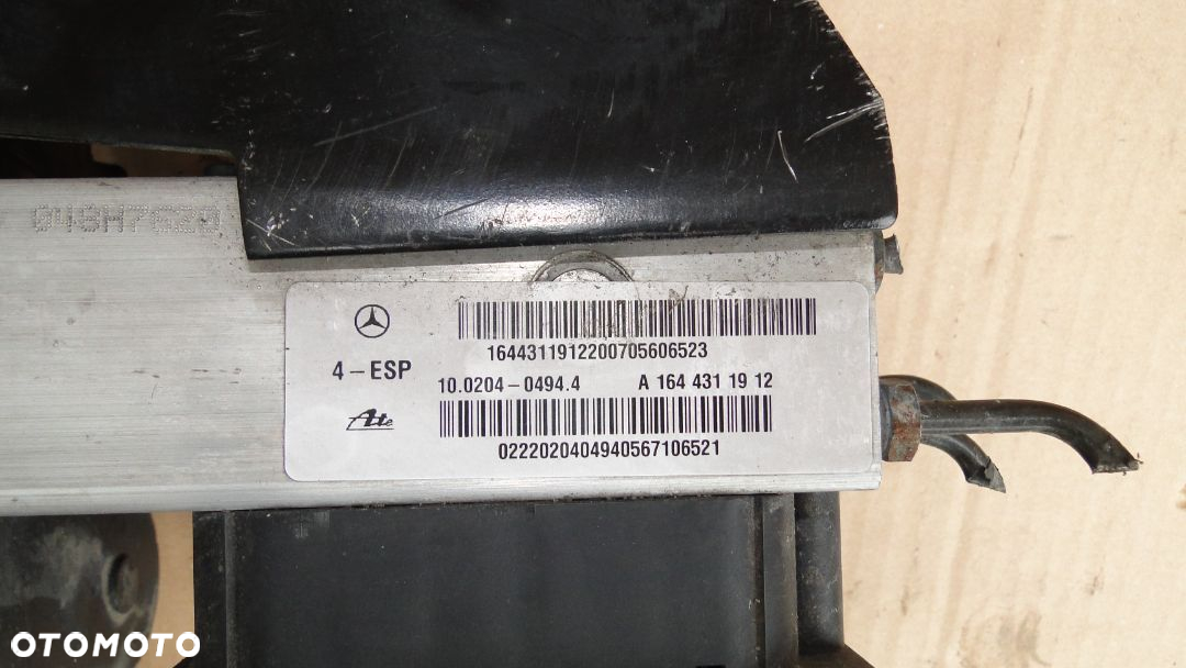 MERCEDES ML W164 R-KLASA W251 POMPA STEROWNIK ABS ESP EUROPA - 5