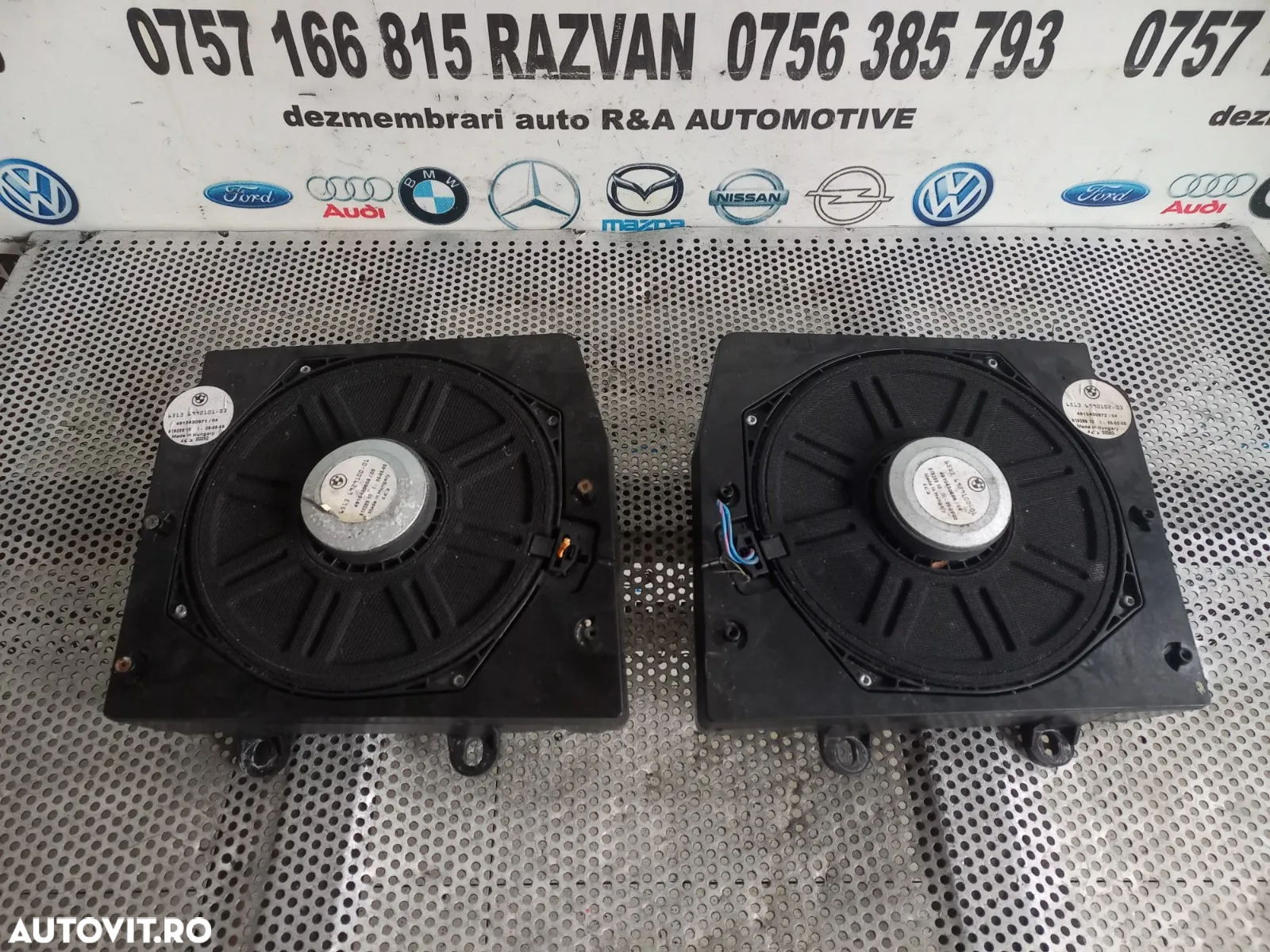 Boxa Difuzor Subwoofer Bmw X3 E83 An 2004-2005-2006-2007-2008-2009-2010 - Dezmembrari Arad - 5