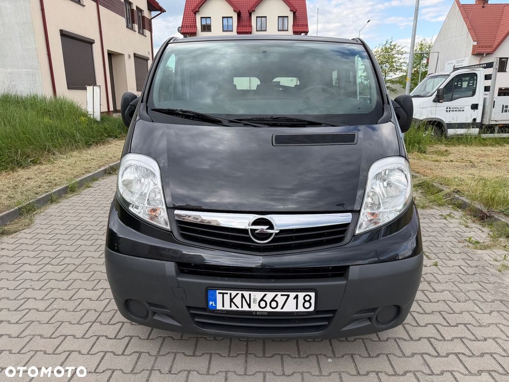 Opel VIVARO L2H1 Długi Klima Dubel Kabina 5os Brygadówka Hak Dźwig - 5