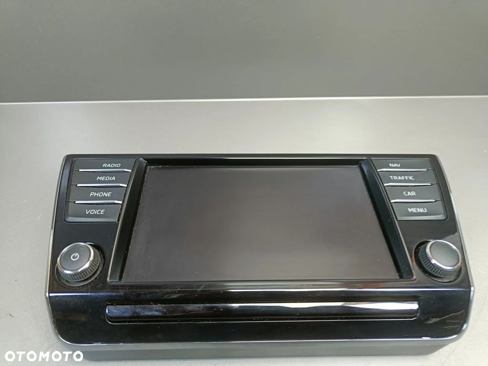 Radio Skoda Superb 3 III Wyświetlacz Ekran Nawigacja 3V0919606 - 5