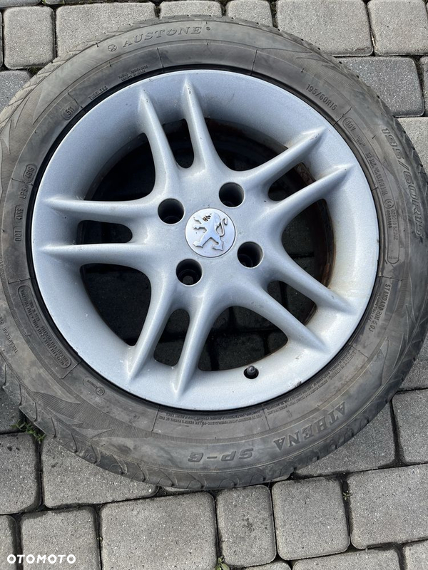 Alufelgi 4x108 15 cali Peugeot Partner 206, 301, 406 opony 195/60/15