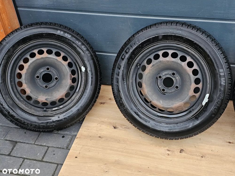 KOŁA FELGI STALOWE OPONY ZIMOWE 2022R 4x100 185/65/15 R 15 ET39 OPEL CORSA C D MERIVA A ASTRA H COMBO - 3