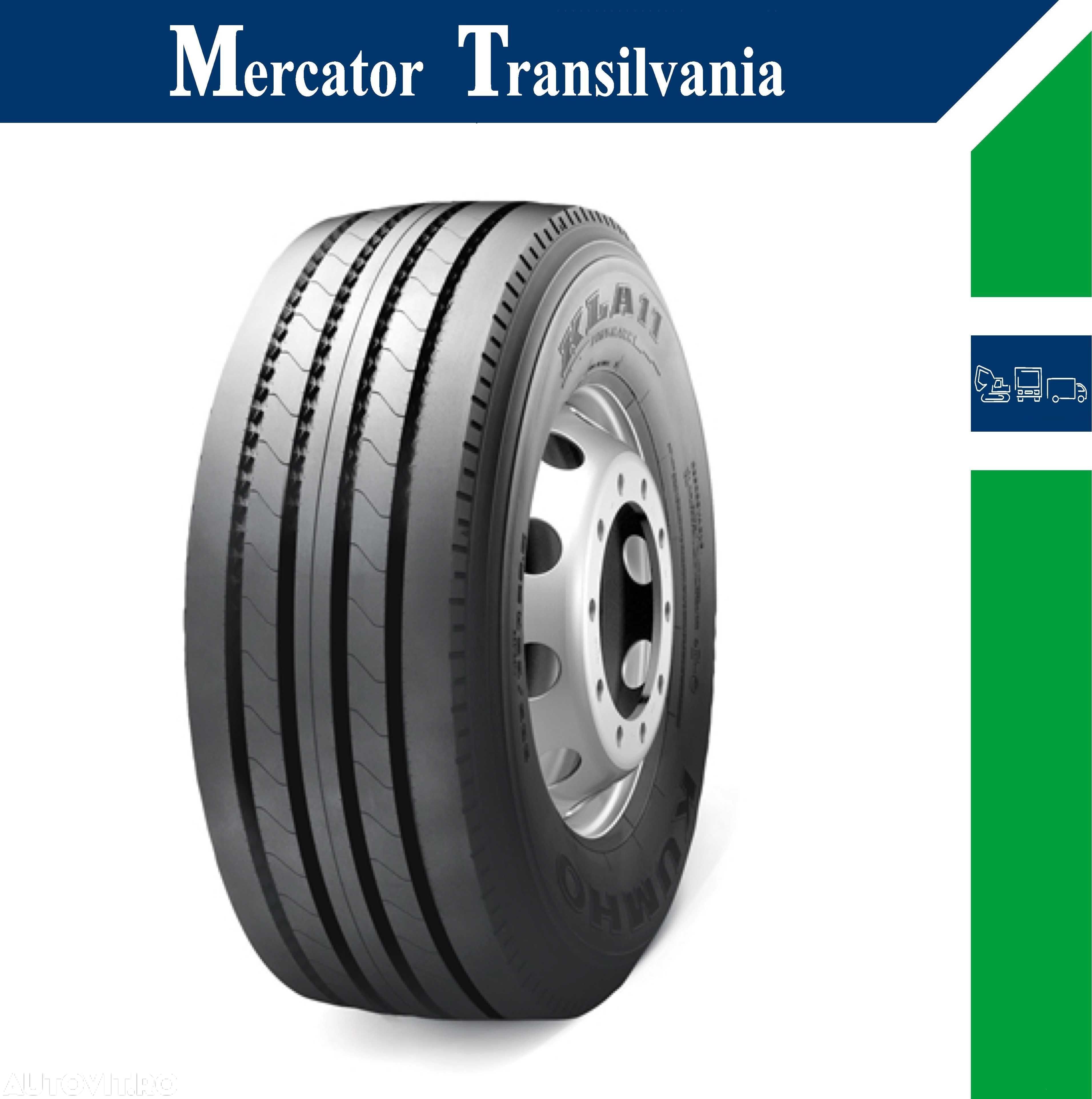 Anvelopa NOUA M+S* ATS Autostrada 385/65R22.5 Kumho KLA11 160K C/C/70dB(A) Directie/Remorca - 1