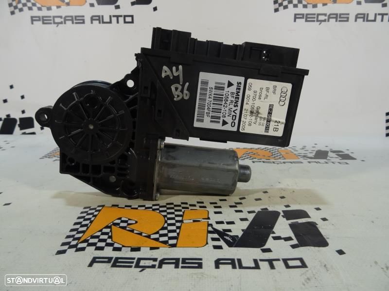 Motor Do Elevador De Vidro Frente Esquerdo Audi A4 (8Ec, B7)  8E295980 - 1