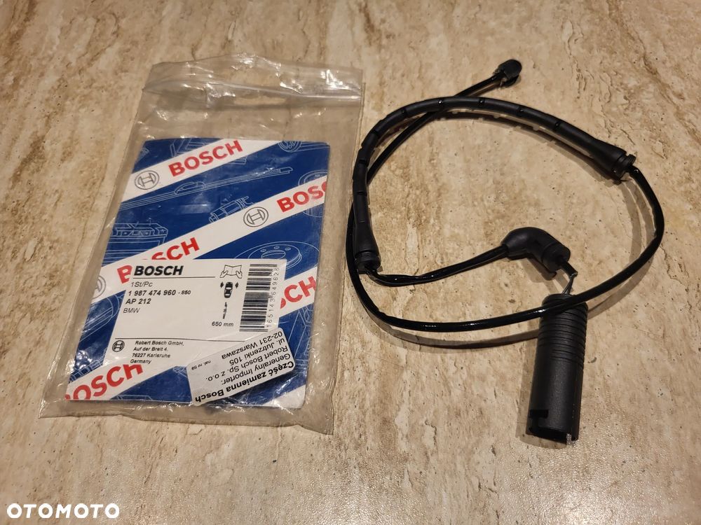 Czujnik zużycia klocka hamulcowego  BMW 3 (E46) 2.5-3.2 10.99-12.07 650 mm - 2