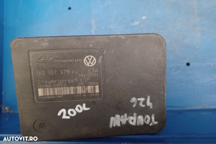 Pompa ABS 1K0907379AC, 1K0614517AE Volkswagen VW Touran 1 [facelift] - 1