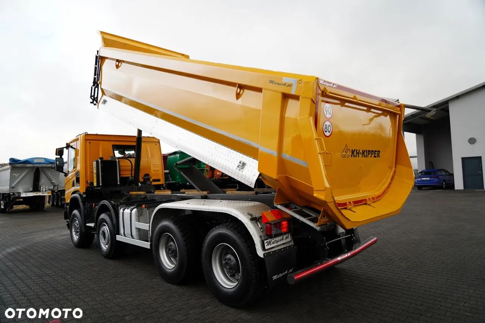 Scania P 450 XT  / 8x6 / WYWROTKA TYLNOZSYPOWA / OPTICRUISE / OPONY 100% /  EURO 6 - 4