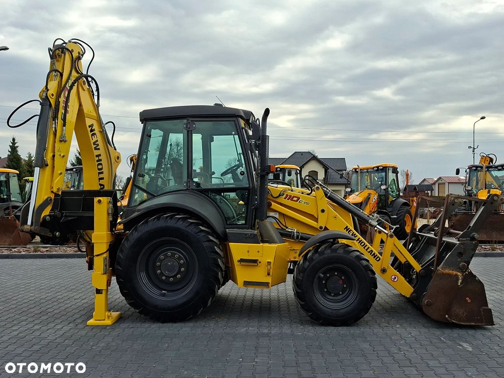 New Holland B110 C / Joystick / Koparko Ładowarka / - 8