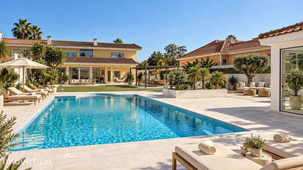 Villa Mar - Moradia T5 na Verdizela com Piscina e Jardim - Grande imagem: 4/60