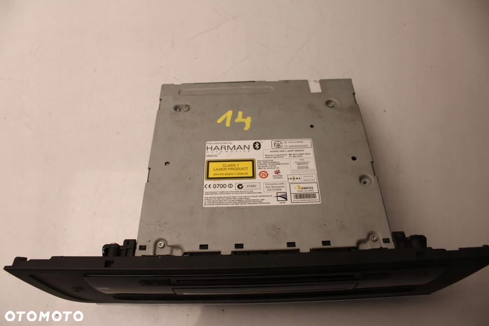 AUDI A7 C7 4G 10R- RADIO RADIOODTWARZACZ NAWIGACJA CZYTNIK PANEL 4G0035666E - 2