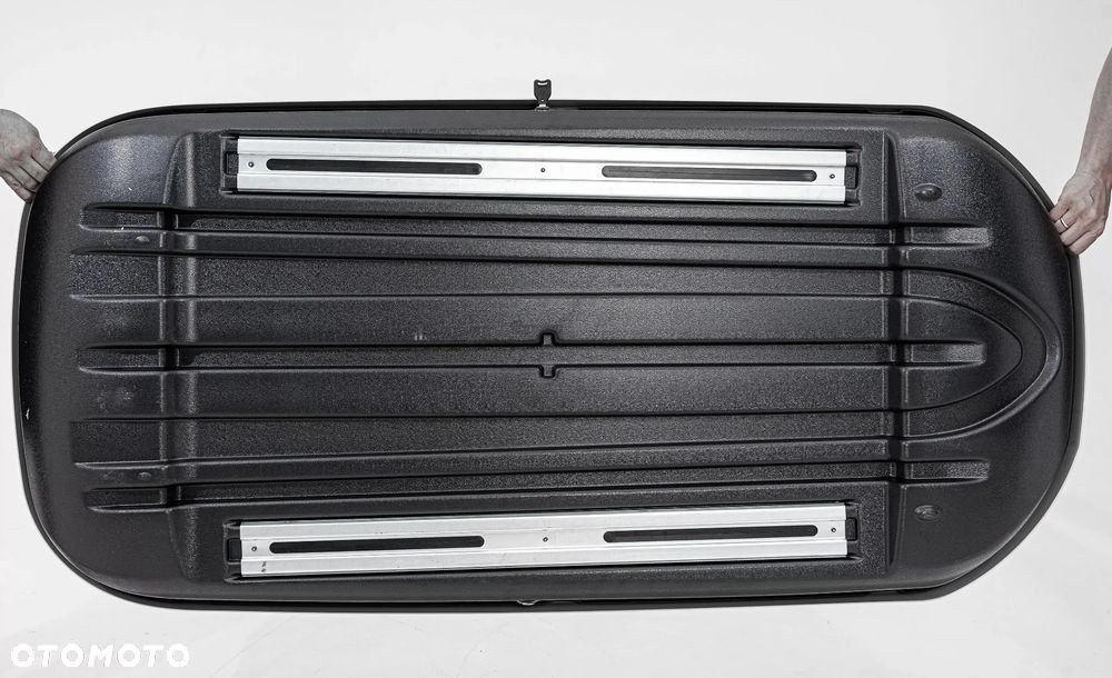 Box dachowy REAKTIV Torpeda 550l Czarny – Otwierany z 2 Stron - 4