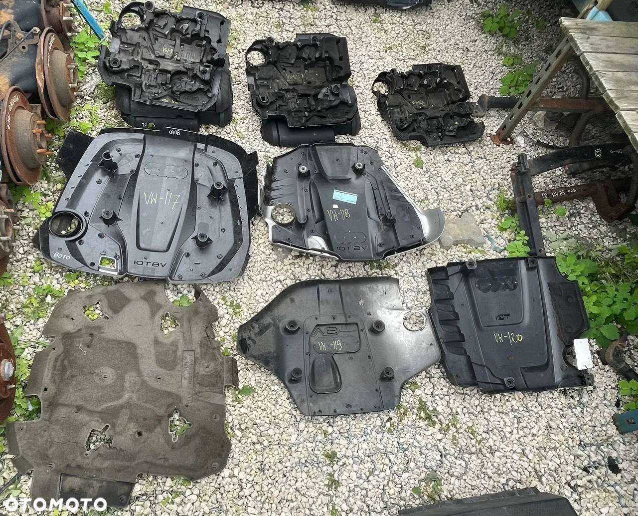 POKRYWA MASKOWNICA  SILNIKA VW VOLKSWAGEN AUDI SEAT SKODA - 10
