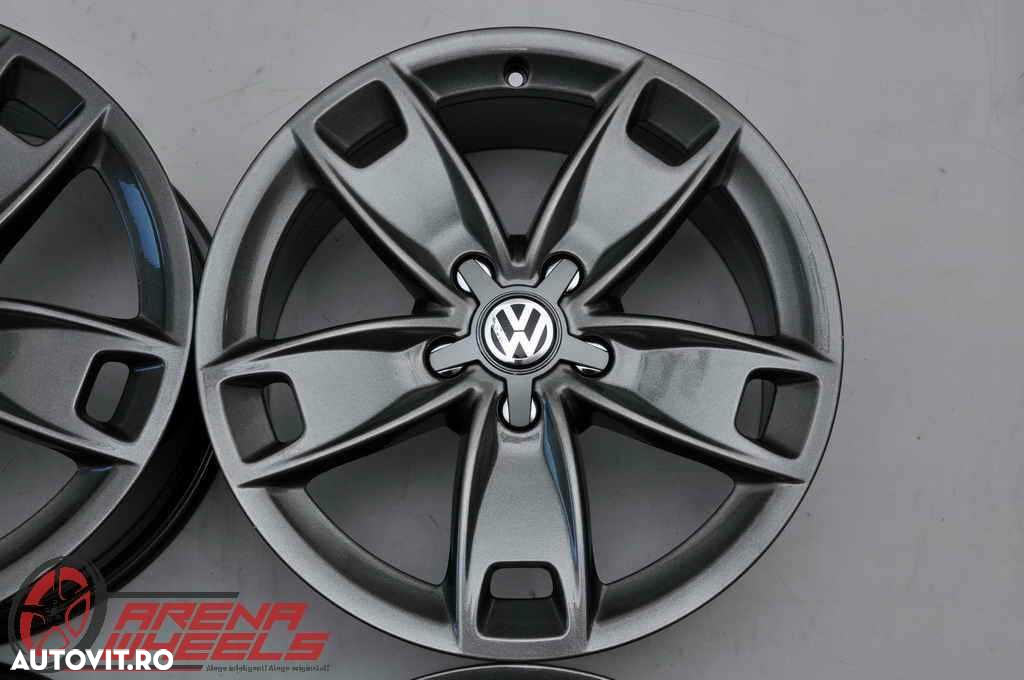 Jante 17 inch Originale VW Golf 5 6 7 8 Jetta Touran Beetle Caddy R17 - 3