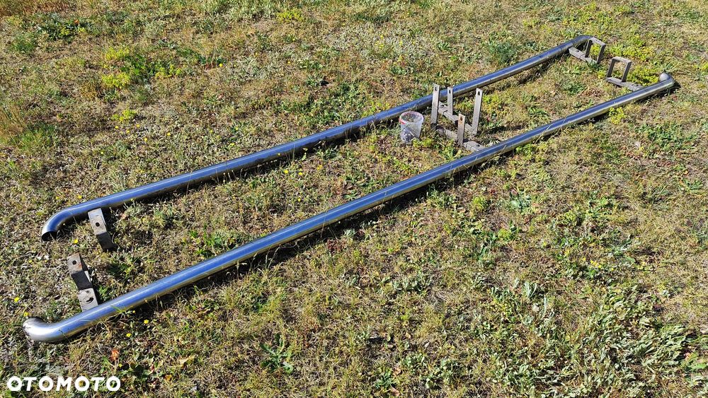 Orurowanie boczne rury progi kangur Renault Master 3 III Opel Movano B komplet