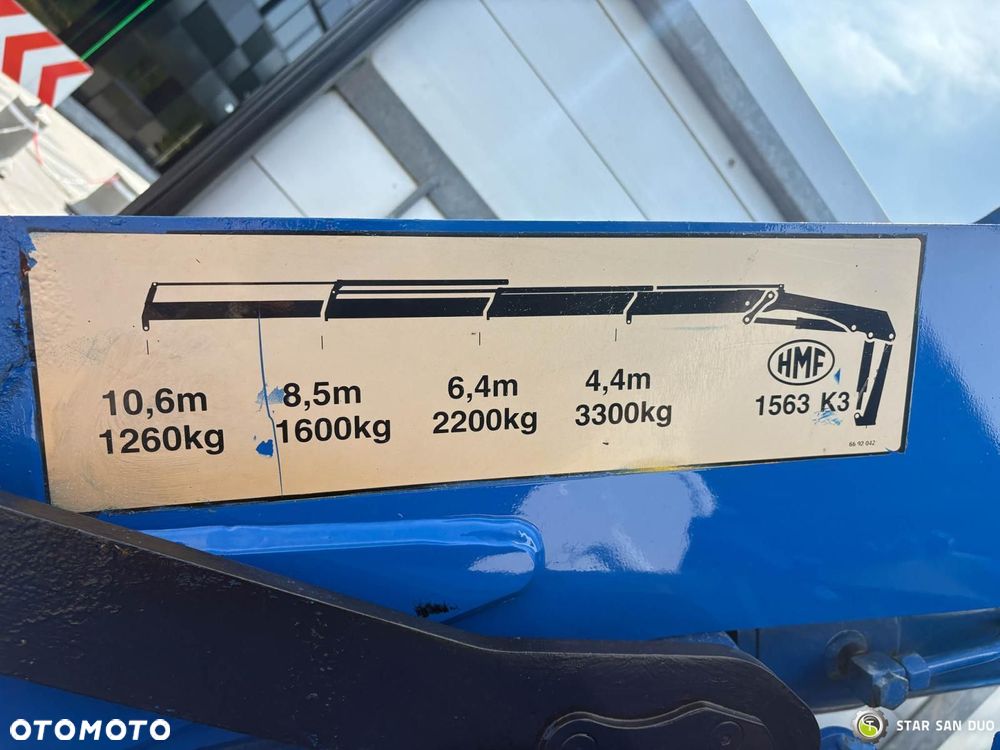 Volvo FE 240 4x2 HMF 1560 K3 HDS Żuraw Rotator Crane Kran - 28