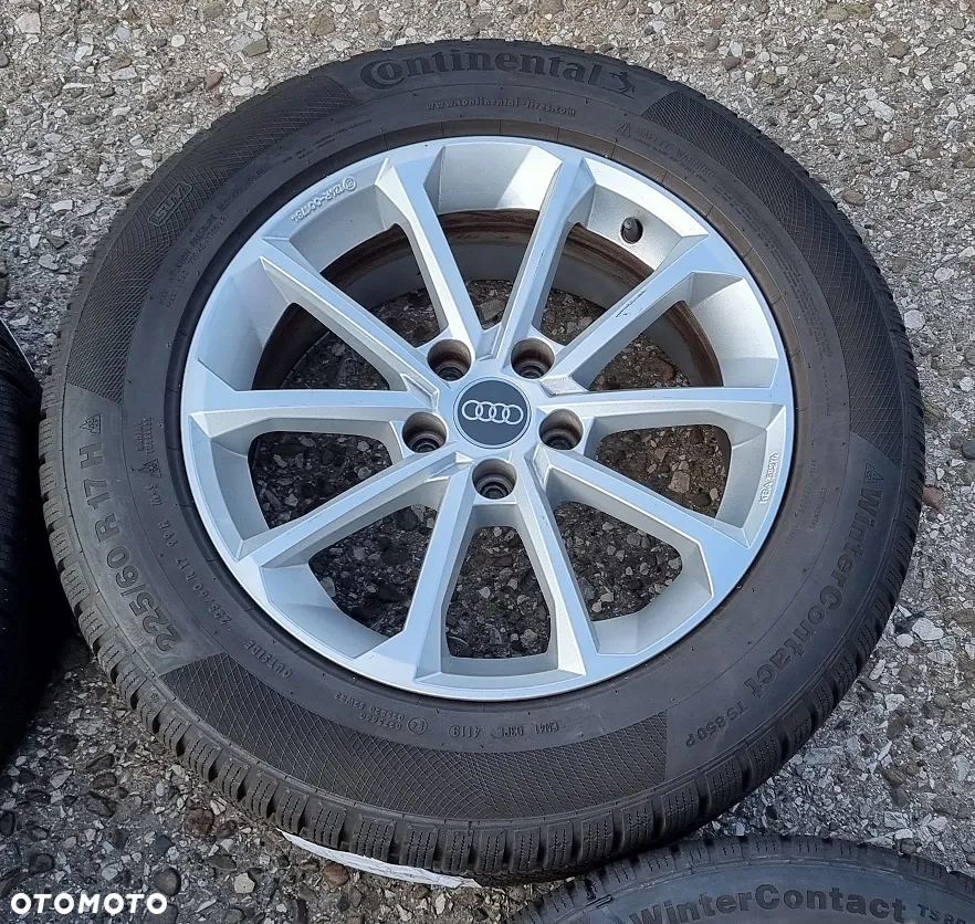 4x koła opony felgi zima Audi A6 A7 A4 A5 VW Seat Skoda Continental WinterContact TS 850 P 225/60/17 225/60R17 5x112 - 4