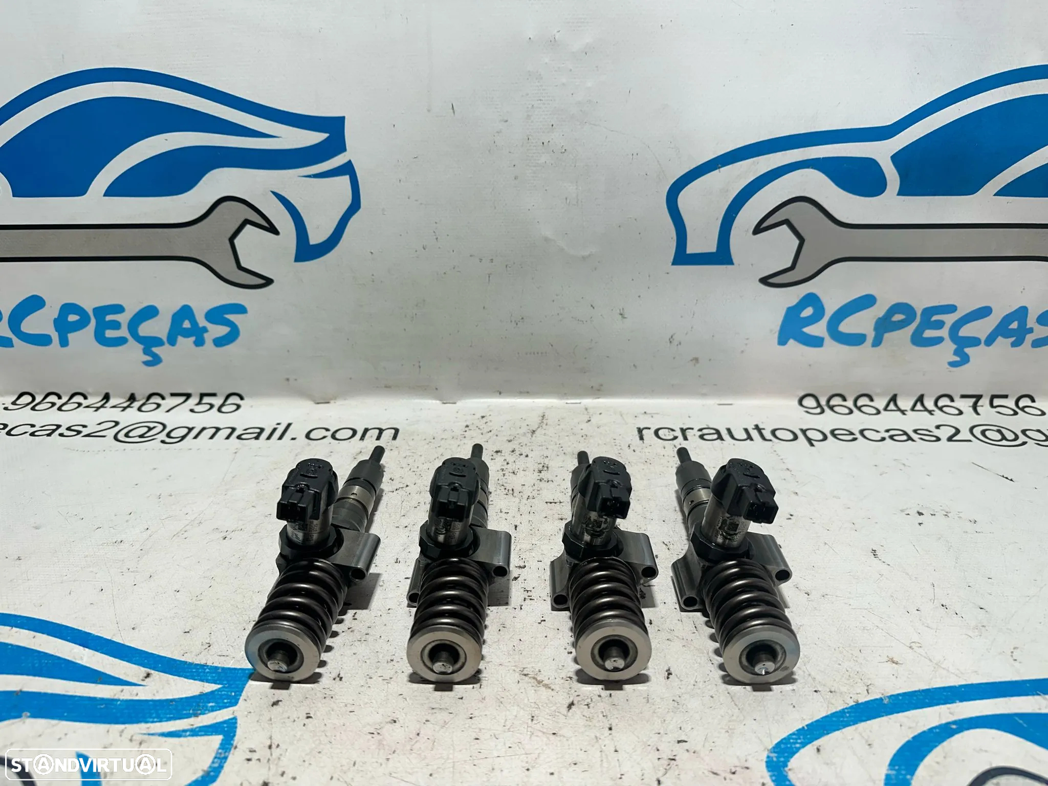 .Conjunto 4 injetores Siemens Continental VW Volkswagen Audi Seat Skoda 03G 130 073 S - 6