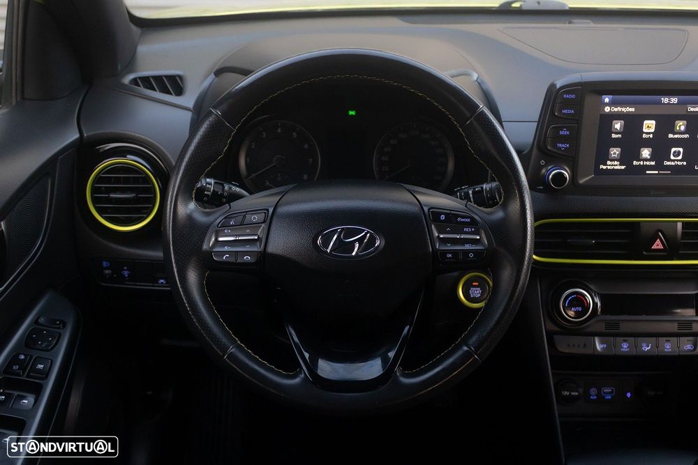 Hyundai Kauai 1.0 T-GDi Pele/Tecido Lima - 14