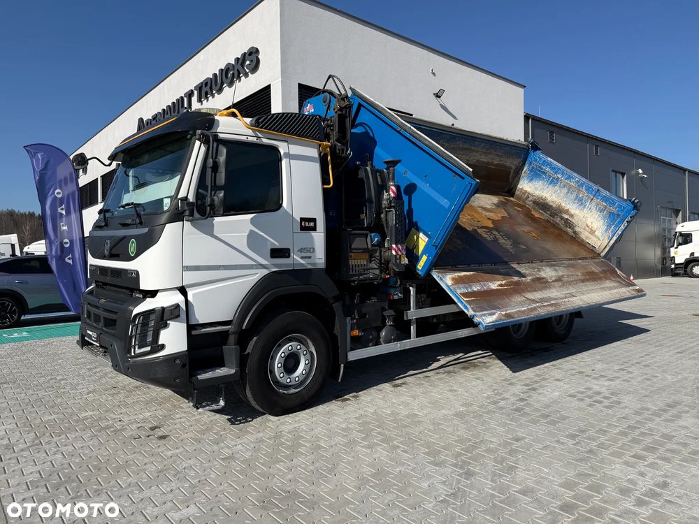 Volvo FMX 450 6x4 HDS Hyva HB-210 KH-KIPPER 3-str Hydroburta - 14