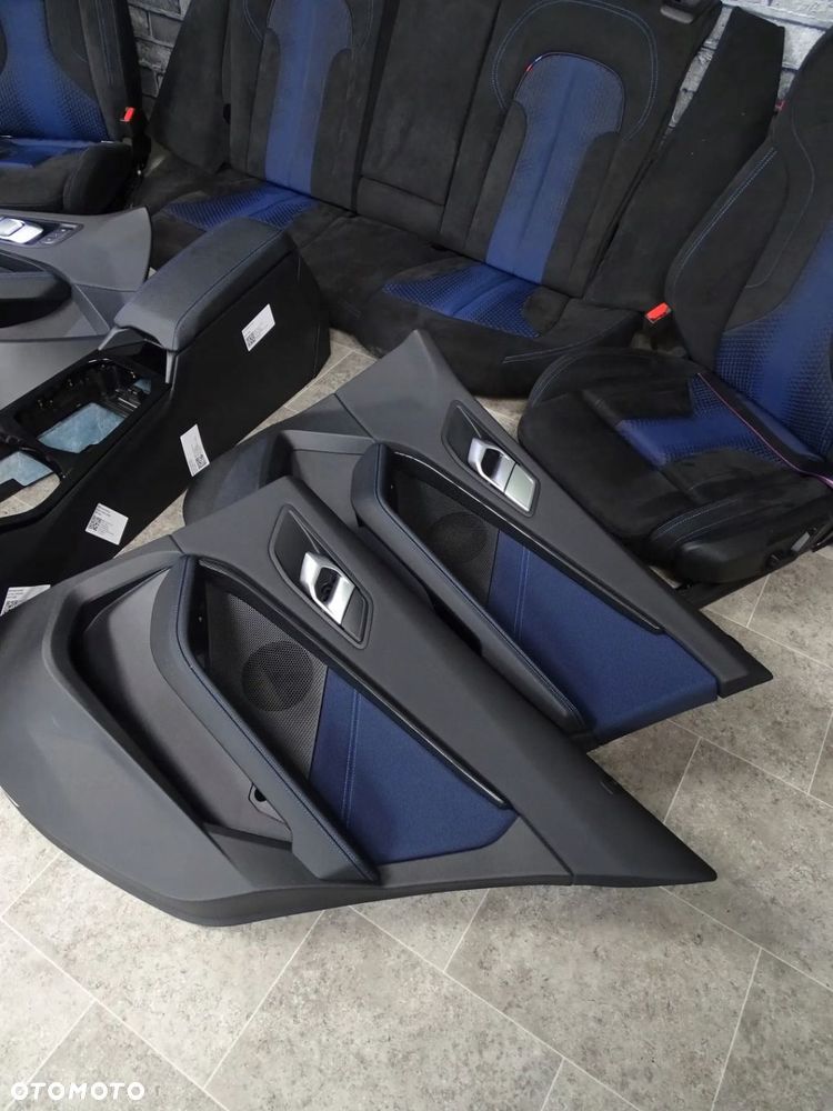 BMW F40 FOTELE KANAPA BOCZKI TUNEL ŚRODEK WNĘTRZE M PERFORMANCE ALCANTARA - 11