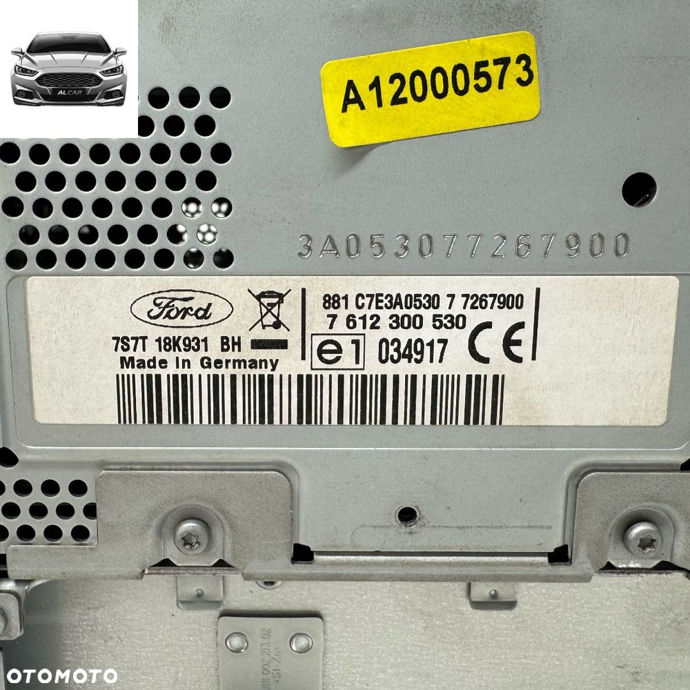 NAWIGACJA GPS FABRYCZNA FORD S-MAX MK1, MONDEO MK4 PRZED LIFT 06-10 - 5