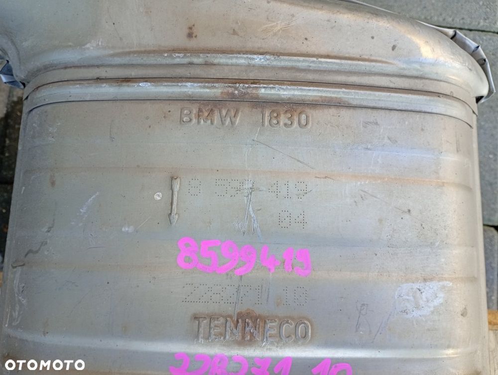 wydech tłumik komplet nox sonda lambda bmw 3 g20 g21 2.0 d 190 km 8599419 82425056 - 7