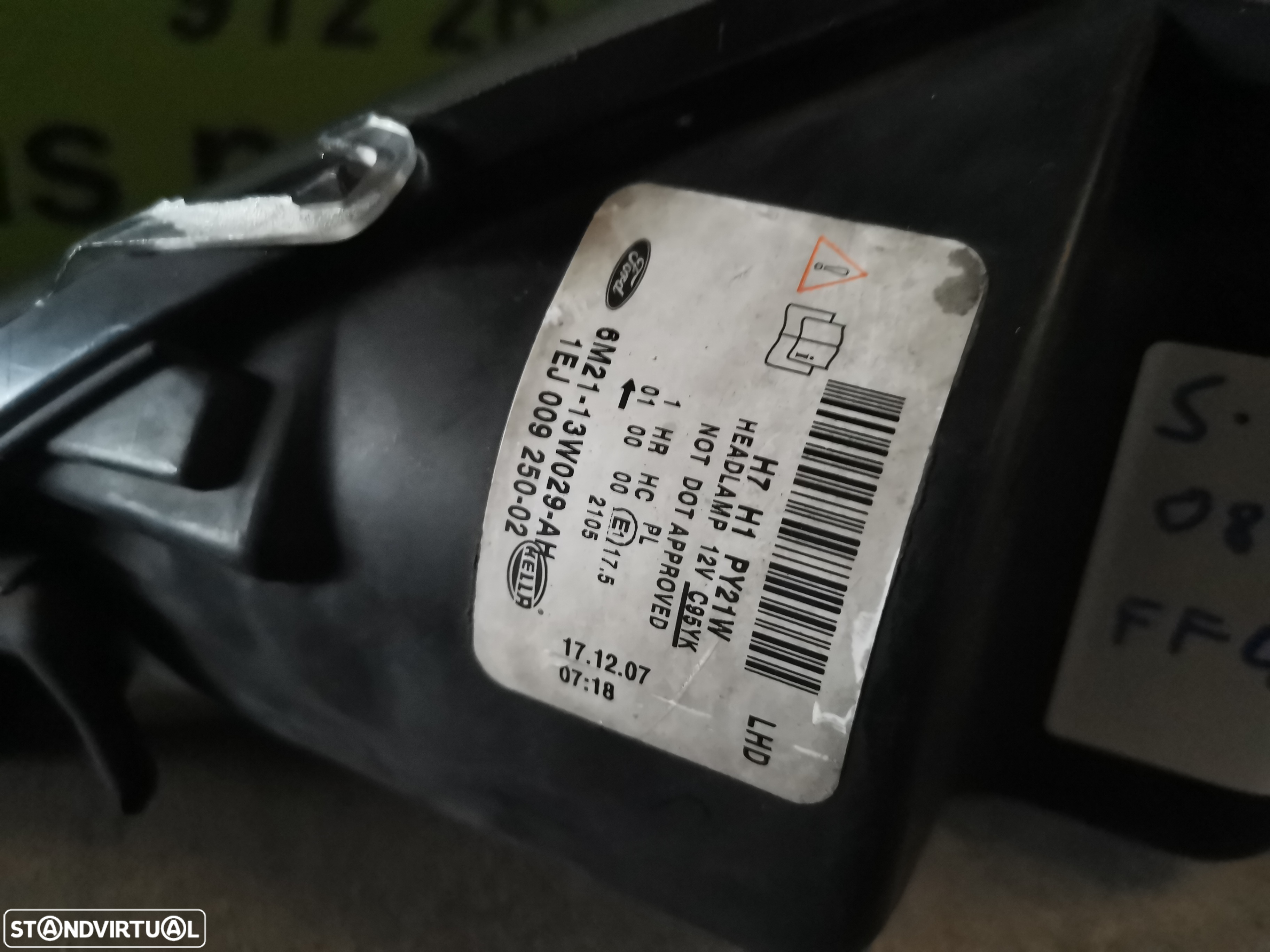 FORD S-MAX FAROL DIREITO - FF457 - 6
