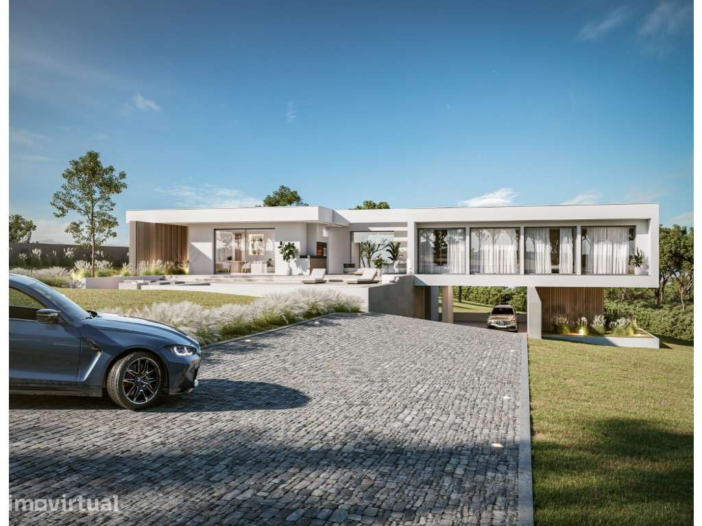 Moradia T4 moderna em construção com piscina em Évora de Alcobaça - Grande imagem: 4/21