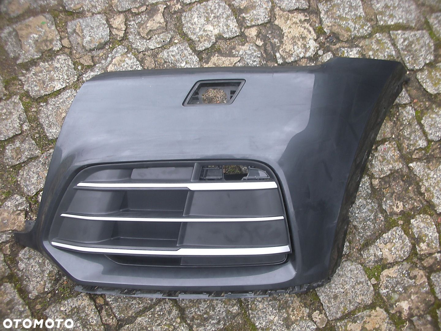 ZDERZAK PRZEDNI AUDI Q5 S-LINE 80A LEWY KRATKA NAROŻNIK - 1