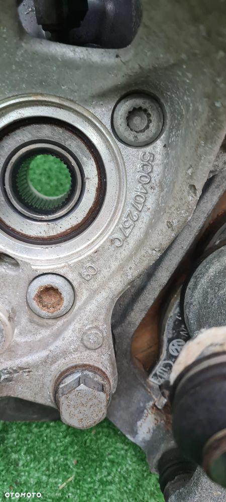 VW AUDI SKODA  ZAWIESZENIE AMORTYZATOR ZWROTNICA 5Q0407258C 5Q0407257C - 17