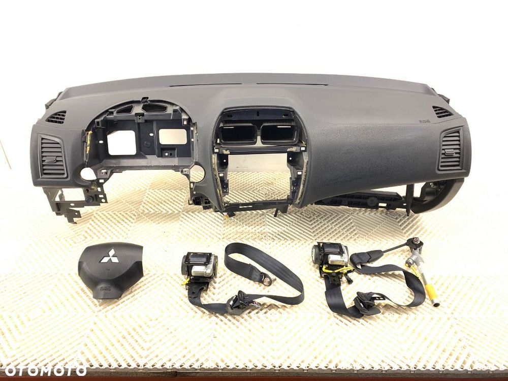 KOKPIT PODUSZKI PASY KOMPLET  MITSUBISHI ASX (GA_W_) 2009 - 2022 1.6 MIVEC 86 kW [117 KM] benzyna - 1