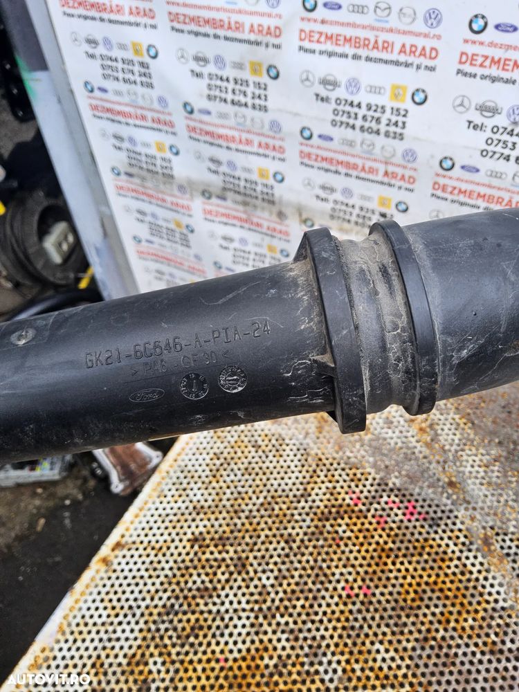 Tub intercooler Ford Transit 2.0 euro 6 trasit custom cod gk216c646a conducta intercooler - 5