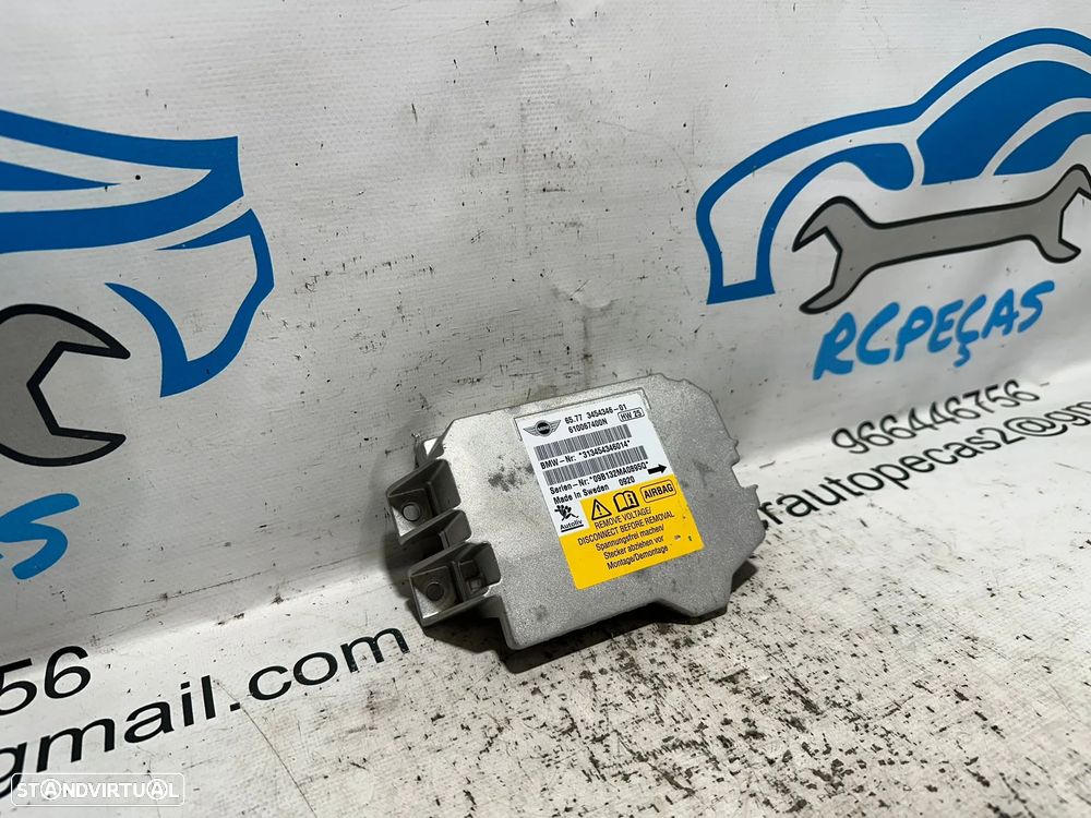 .Módulo Centralina Airbag SRS Original BMW Mini 3454346 2005 - 2016 - 3
