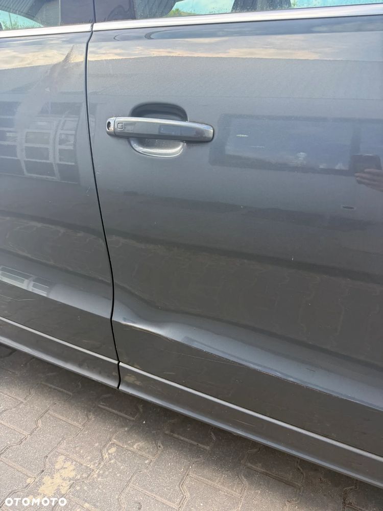 AUDI Q5 8R LZ7S DRZWI PRAWE PRZEDNIE KOMPLETNE LAKIER ORYGINAŁ - 3