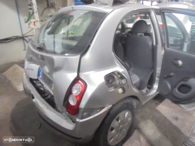 Carro MOT:   CR12 CXVEL:JH3103 NISSAN MICRA 3 K12 2006 1.2 80CV 5P CINZA GASOLINA - 8