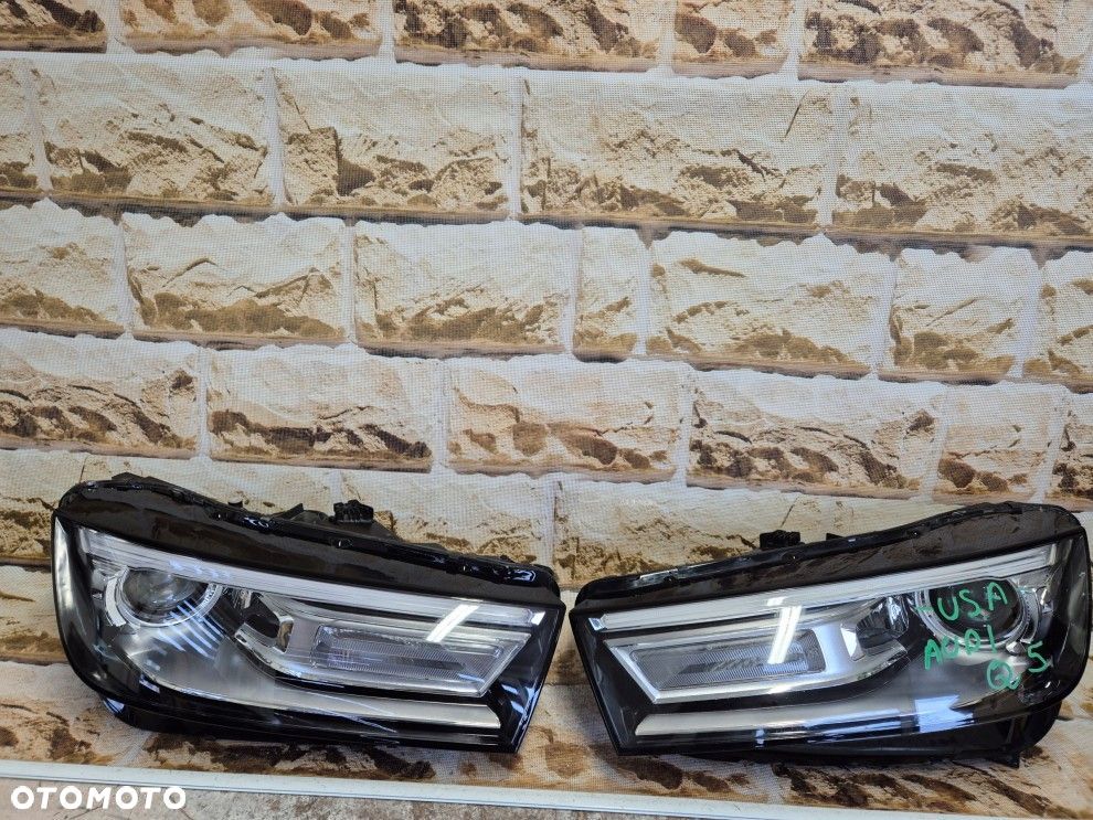 audi q5 80a 941 005b/006b xenon led usa ameryka komplet lamp - 15