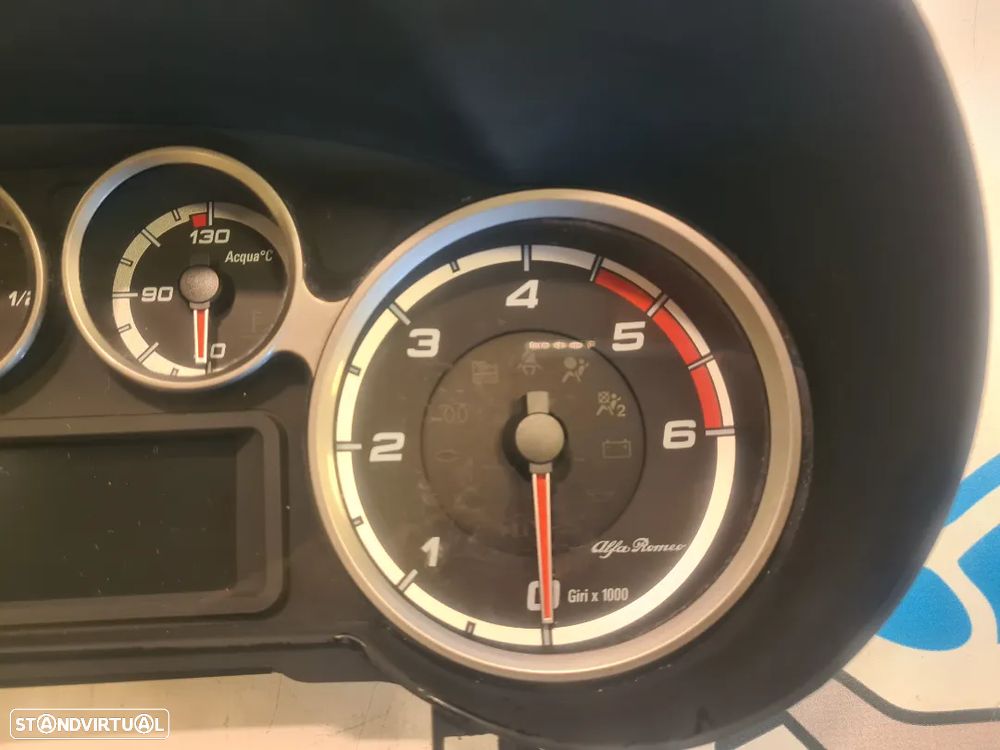 QUADRANTE MPH KMS MOSTRADORES PAINEL INSTRUMENTOS ALFA ROMEO MITO 955 50510266 A2C53302087 50508527 A2C53298022 955A3000 - 11