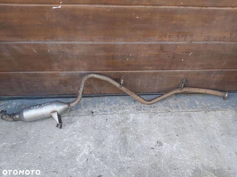 Toyota Avensis T27 Lift T29 1,6 d4d tłumik końcowy rura wydech - 1