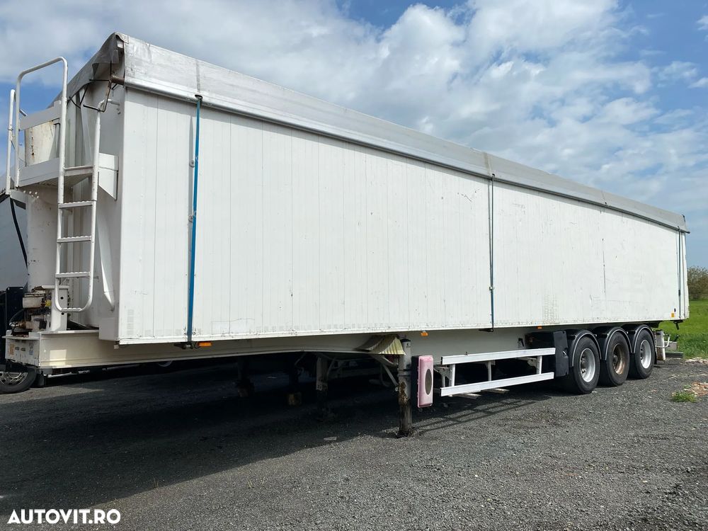 Benalu 80m3, sasiu aluminiu, transport cereale - 1