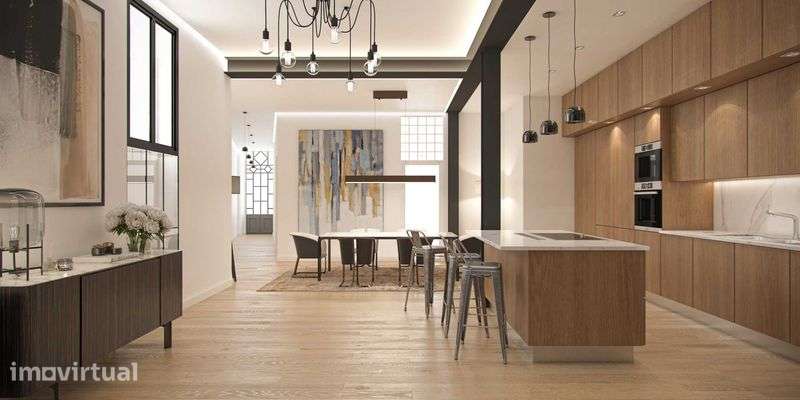 Penthouse Loft Apartamento T3 Lisboa centro - Grande imagem: 4/11