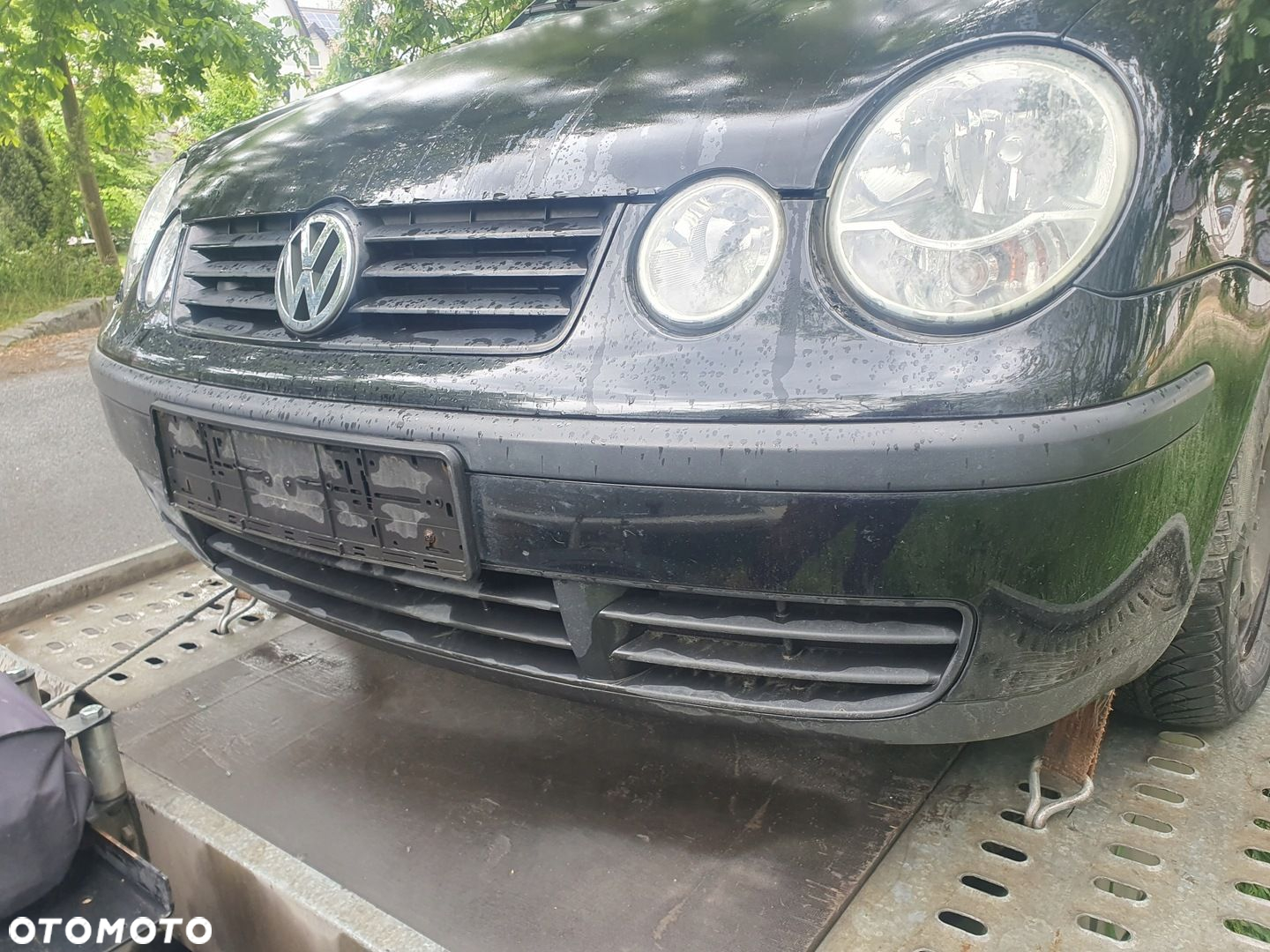 drzwi lewe przód przednie VW volkswagen POLO 9N 03r 3D kod L041 korba - 9