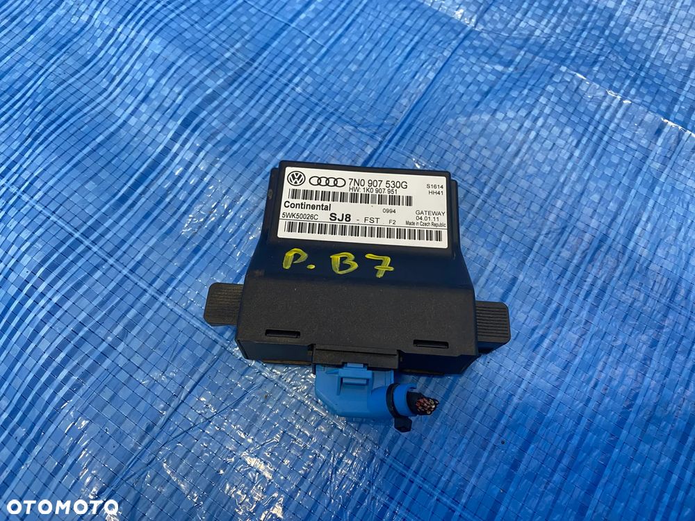 MODUŁ STEROWNIK GATEWAY VW PASSAT B6 B7 GOLF VI VII SKODA SEAT AUDI  7N0907530G ORYGINAŁ - 1