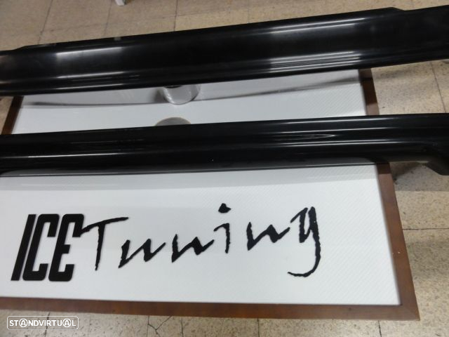 Kit Lip / Spoiler frontal mugen+ Traseiro Type R style Honda Civic 96-98 3 Portas em plástico ABS - 6