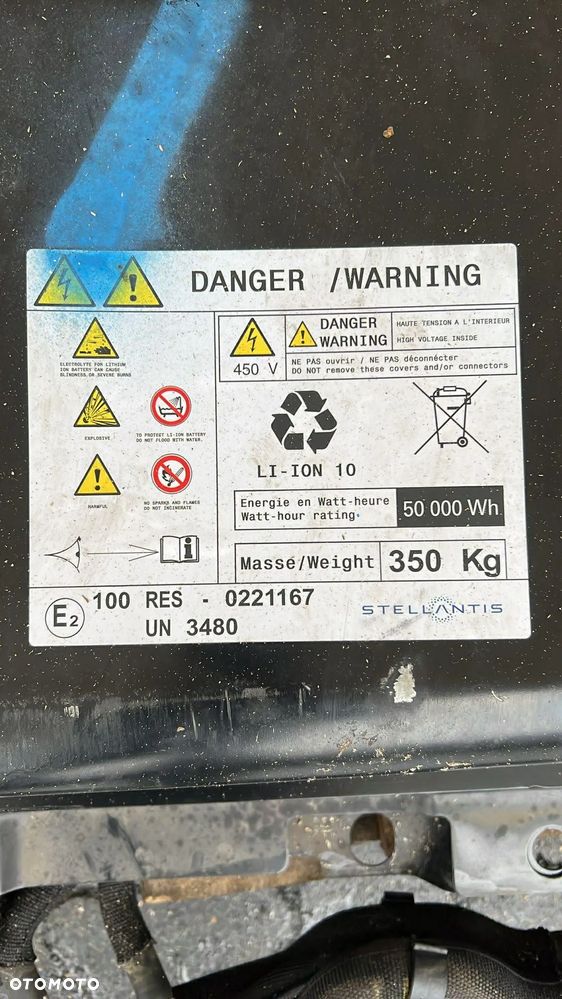 Bateria Trakcyjna Corsa Mokka C4 50 kW 9853117180 Full elektryk 2022 rok - 3