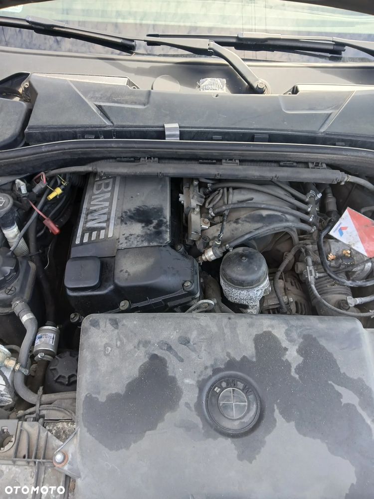 bmw e81 silnik 1.6 n45b16 skrzynia sanki belka przód tył wahacz zacisk zwrotnica maglownica - 2