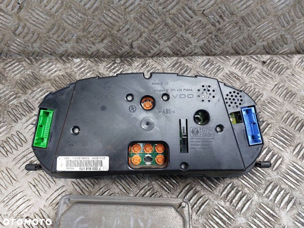 ZESTAW STARTOWY SKODA OCTAVIA I 06A906019AK 1U1919033J 4B0905851C - 4